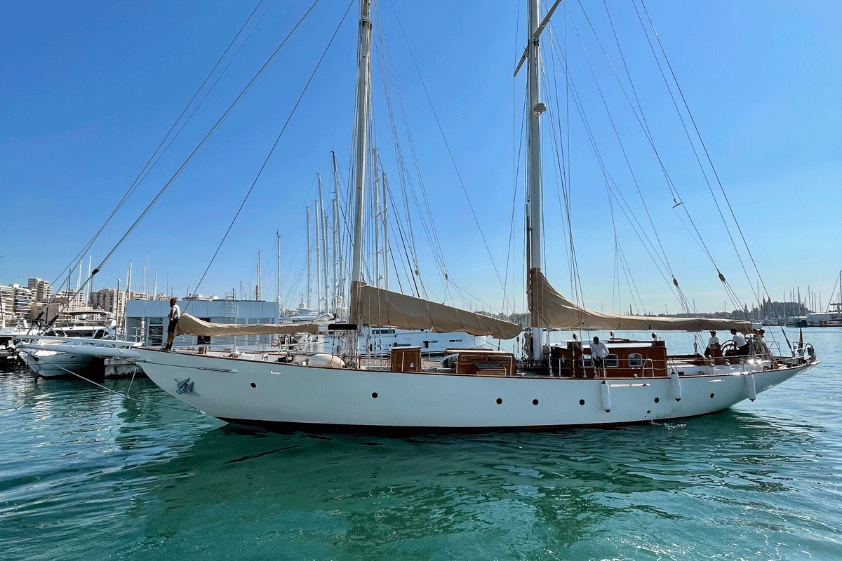 Schooner Custom John G Alden for sale FYS Mallorca
