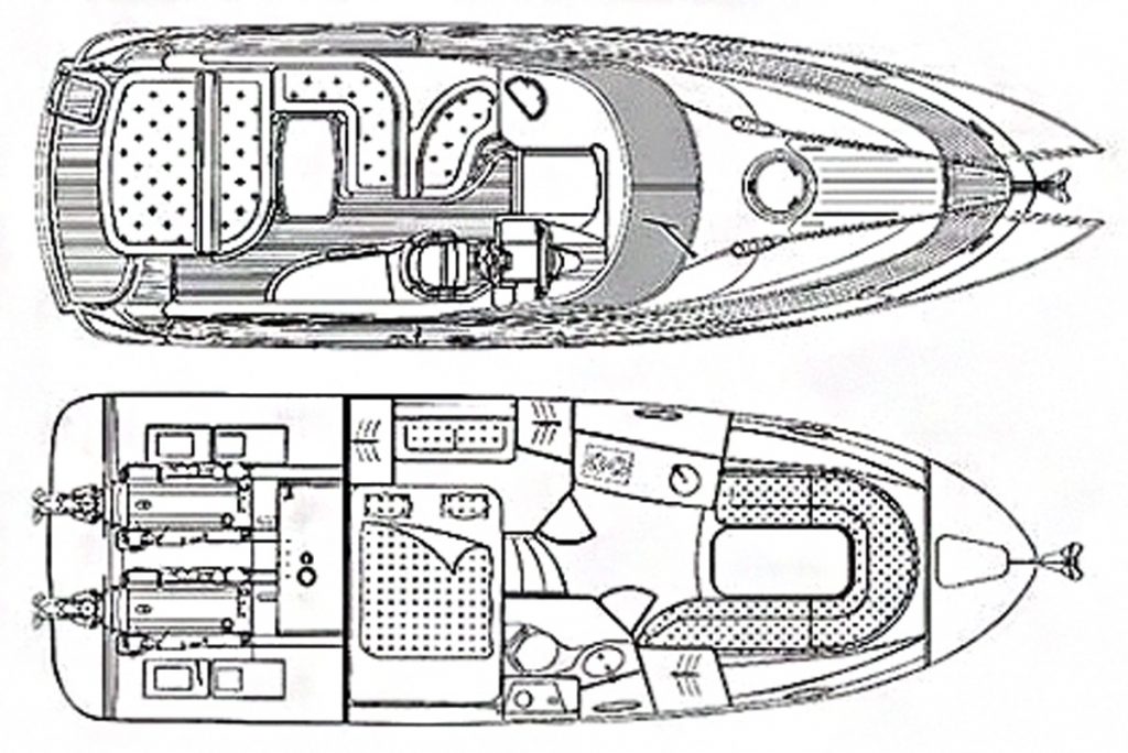 Bavaria-30-Sport-HT-layout Bavaria 30 Sport HT en venta FYS Mallorca