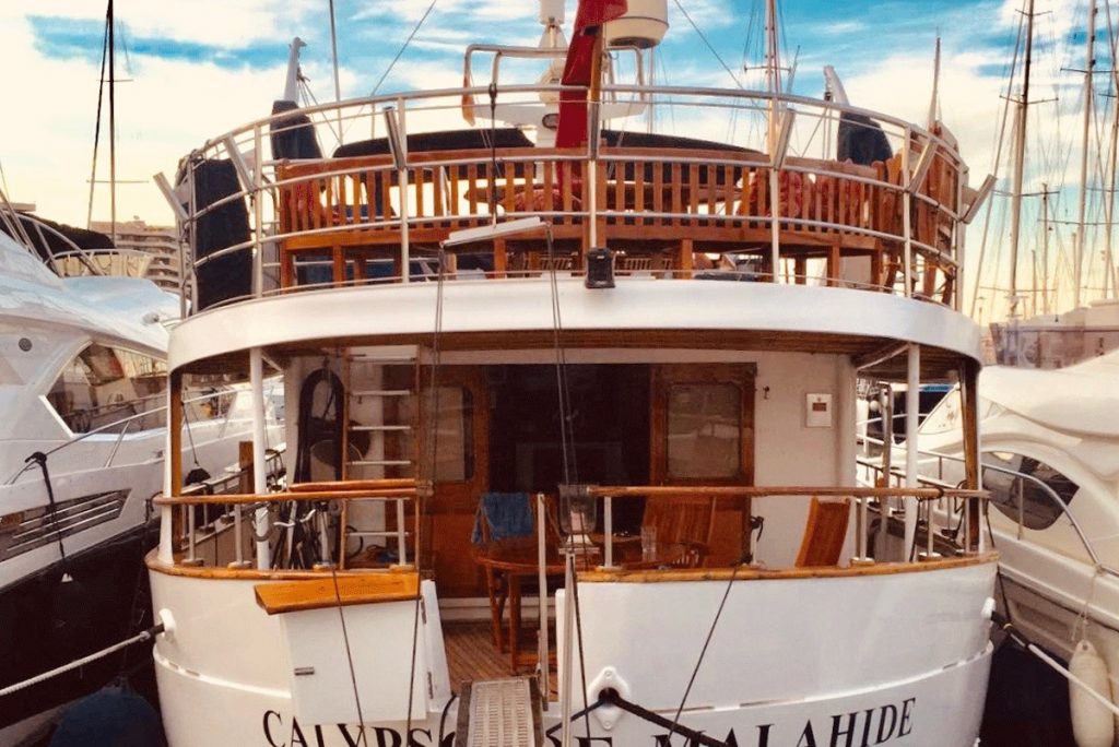 Classic yacht Calypso en venta FYS Mallorca