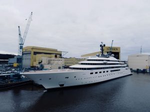 Lurssen 158m superyacht Blue