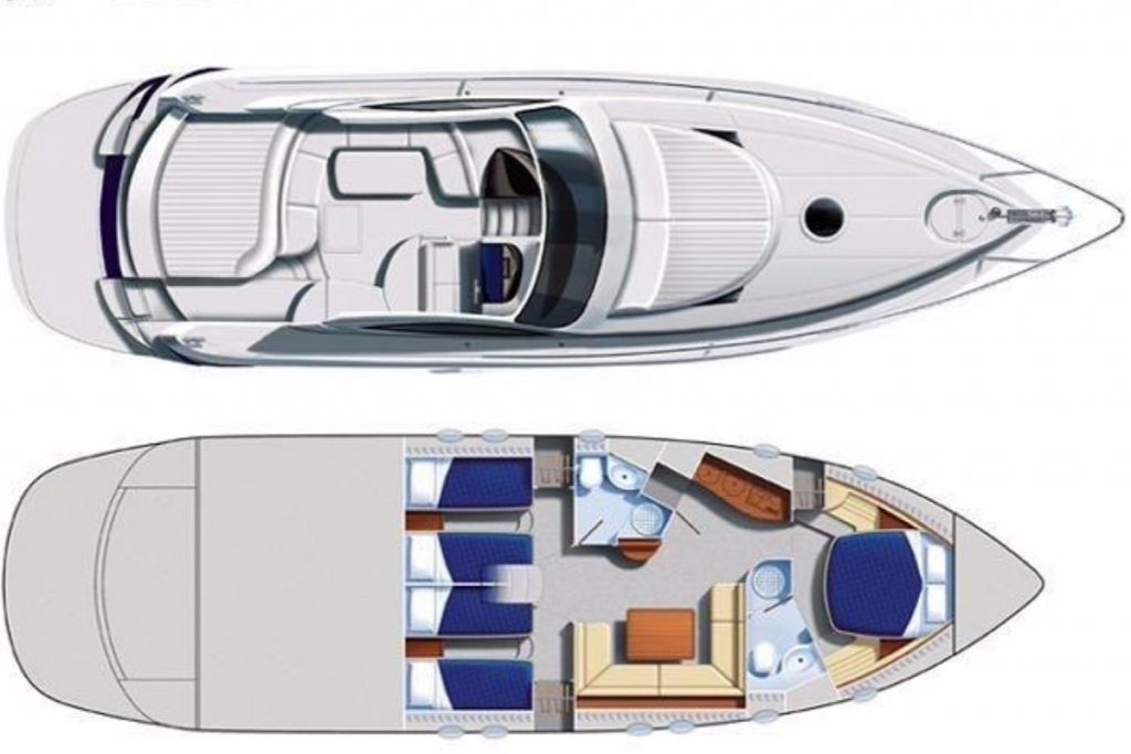 Pershing 52 speedboat for sale with Flensburger Yacht Service Mallorca