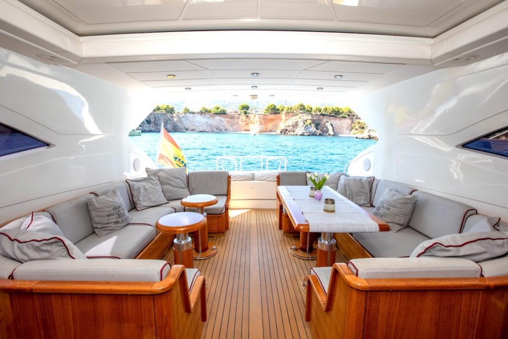 Mangusta 72, for charter, Flensburger Yacht Service Mallorca