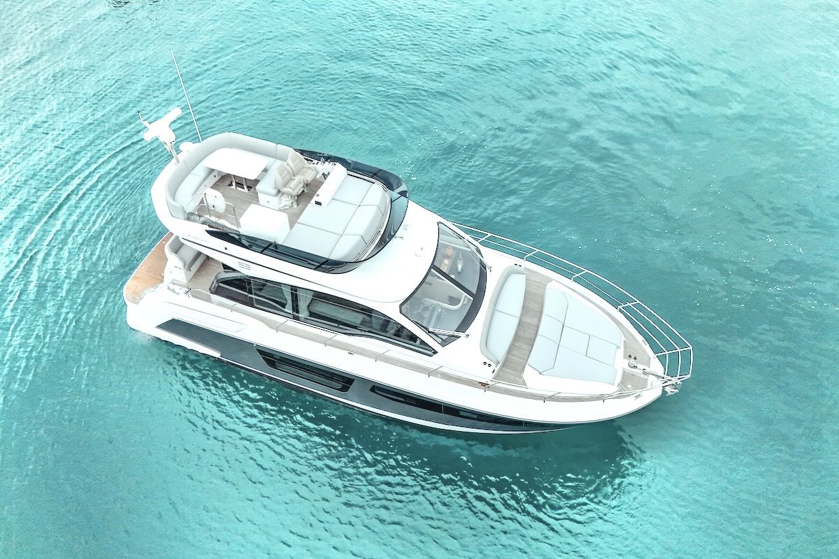 Azimut 53 Fly SEA SHELL motor yacht for charter FYS Mallorca