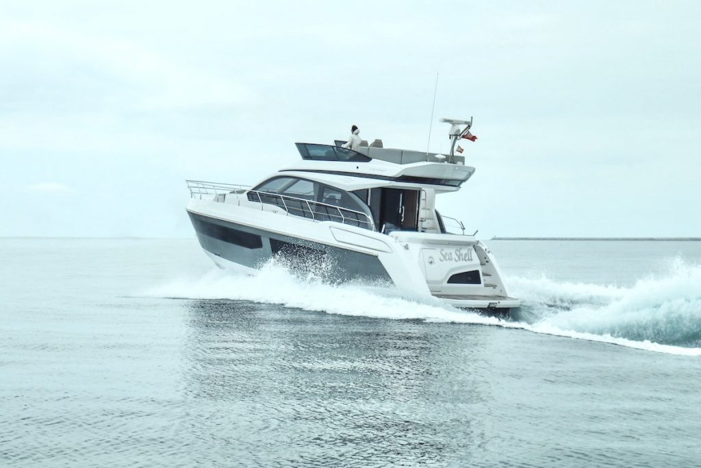 Azimut 53 Fly SEA SHELL motor yacht for charter FYS Mallorca