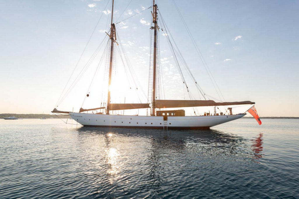 Schooner Naema 132' for sale FYS Mallorca
