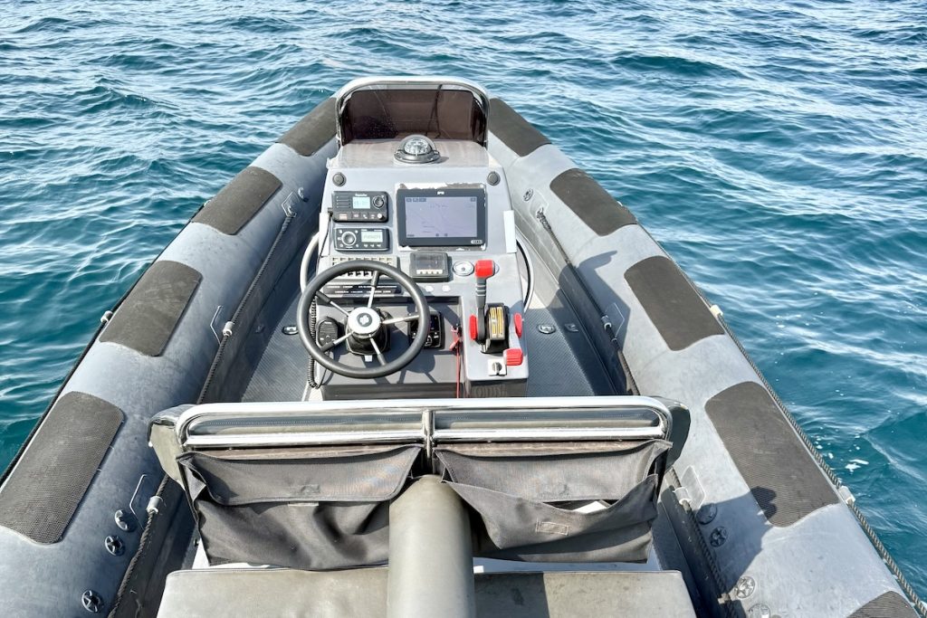 Blue Spirit 650 semi rigid tender rib dinghy inflatable Ganesha for sale FYS Mallorca