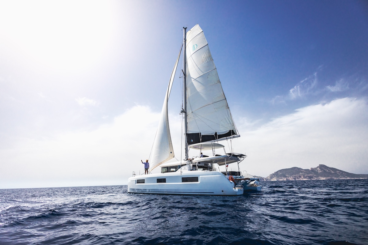 Lagoon 46 Mondango for sale FYS Mallorca Spain catamaran