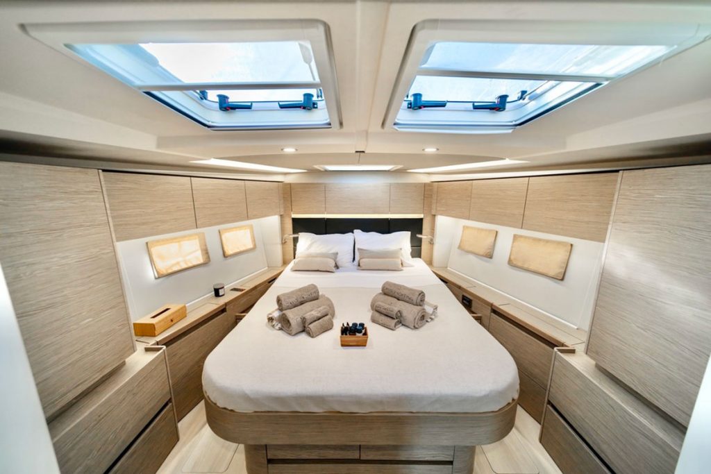 Silent Master Cabin on Hanse 588