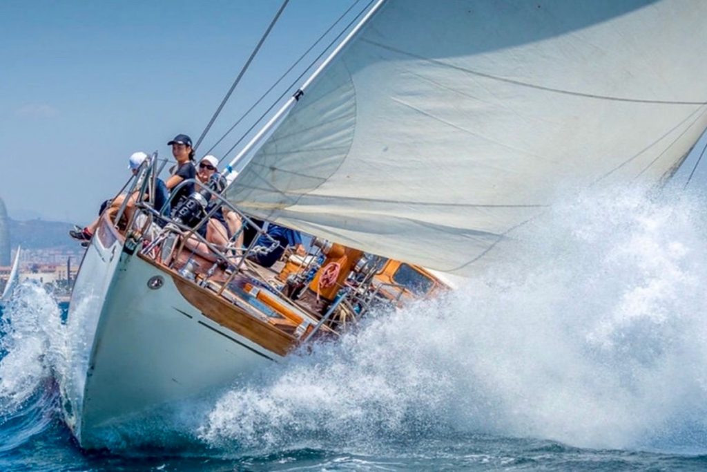 Classic 12 metre Class Cruiser Racer by Bjarne Aas