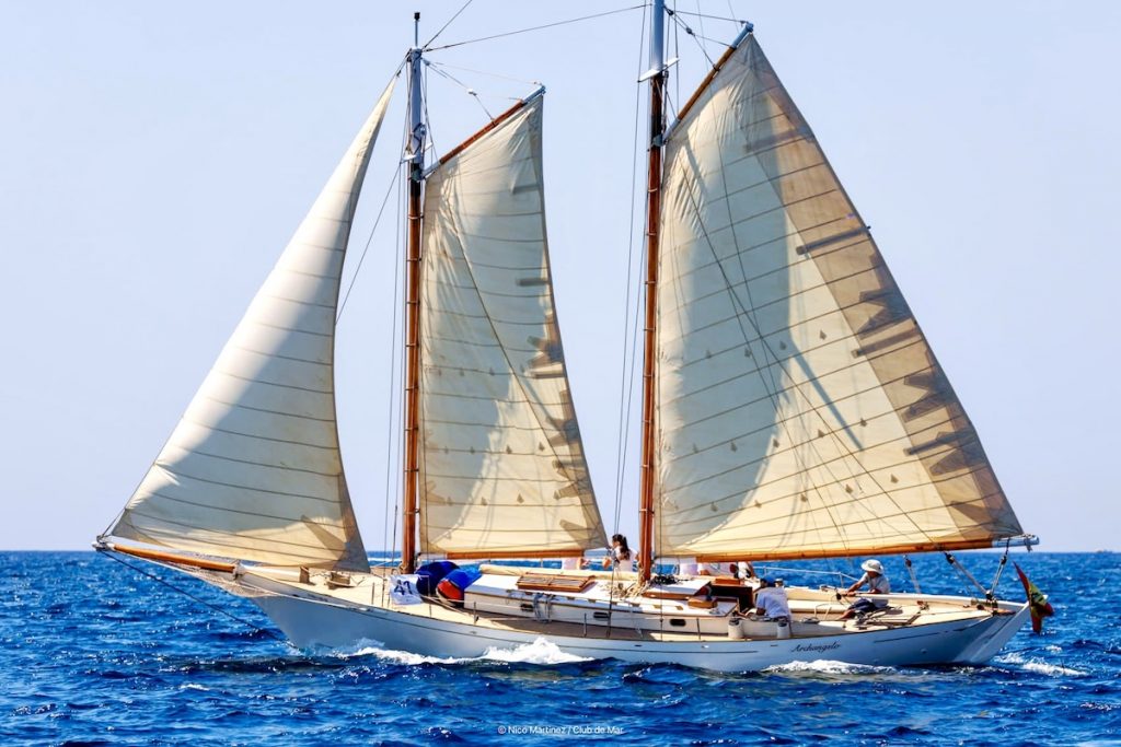 Archangelo Classic Herreshoff Gaff Schooner Archangelo Classic Herreshoff Gaff Schooner for sale, FYS Mallorca, sailing yacht, REGATA ILLES BALEARS CLÀSSICS VELA CLÁSICA MALLORCA, classic regatta Mallorca