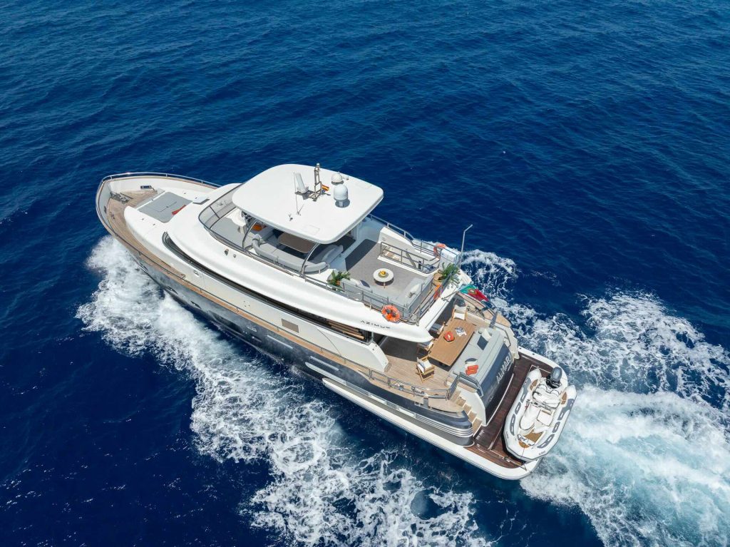 Almar II for charter Azimut Magellano 76 FYS Mallorca Palma