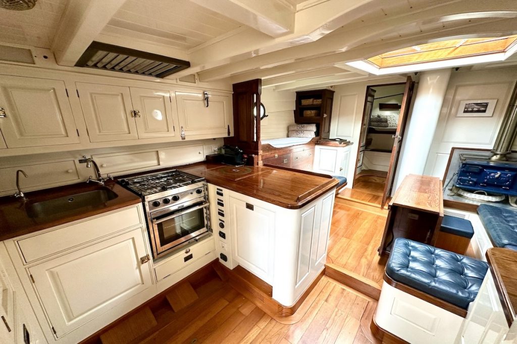 Kilena of Corsica IVERSEN & ARCHER 57FT GAFF KETCH 1934 for sale FYS Mallorca