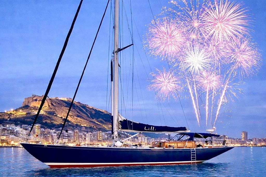classic sailing yacht regatta charter Lilli classic sailing yacht regatta charter Lilli FYS Mallorca classic regattas charter Spain France