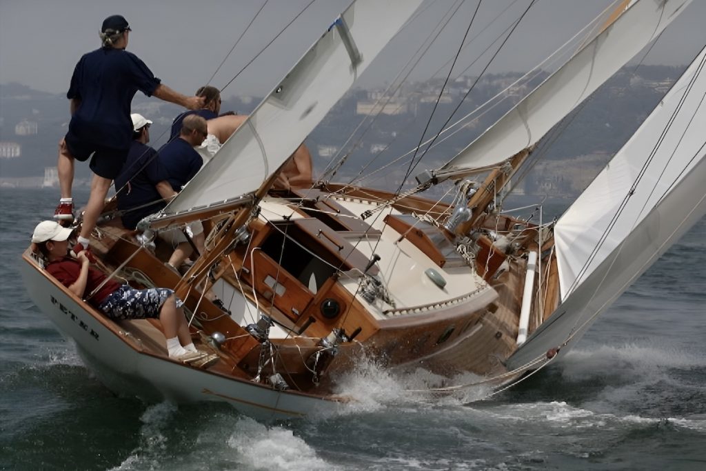Peter 1939 classic regatta sailing yacht Peter 1939 classic regatta sailing yacht charter FYS Mallorca Ibiza classic yacht regattas racing