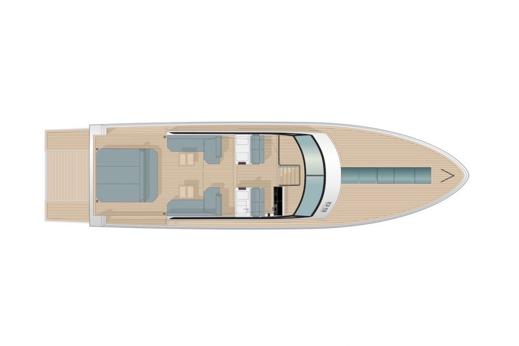 Delta Powerboats 60 Open for sale Mallorca Spain Spanien FYS Mallorca motoryacht powerboat