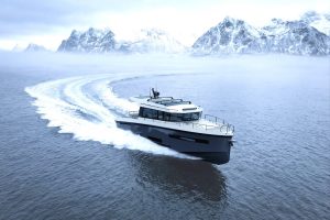 Delta 48 Adventure powerboats carbon for sale new model FYS Mallorca Spain Germany motor yacht Volvo Penta
