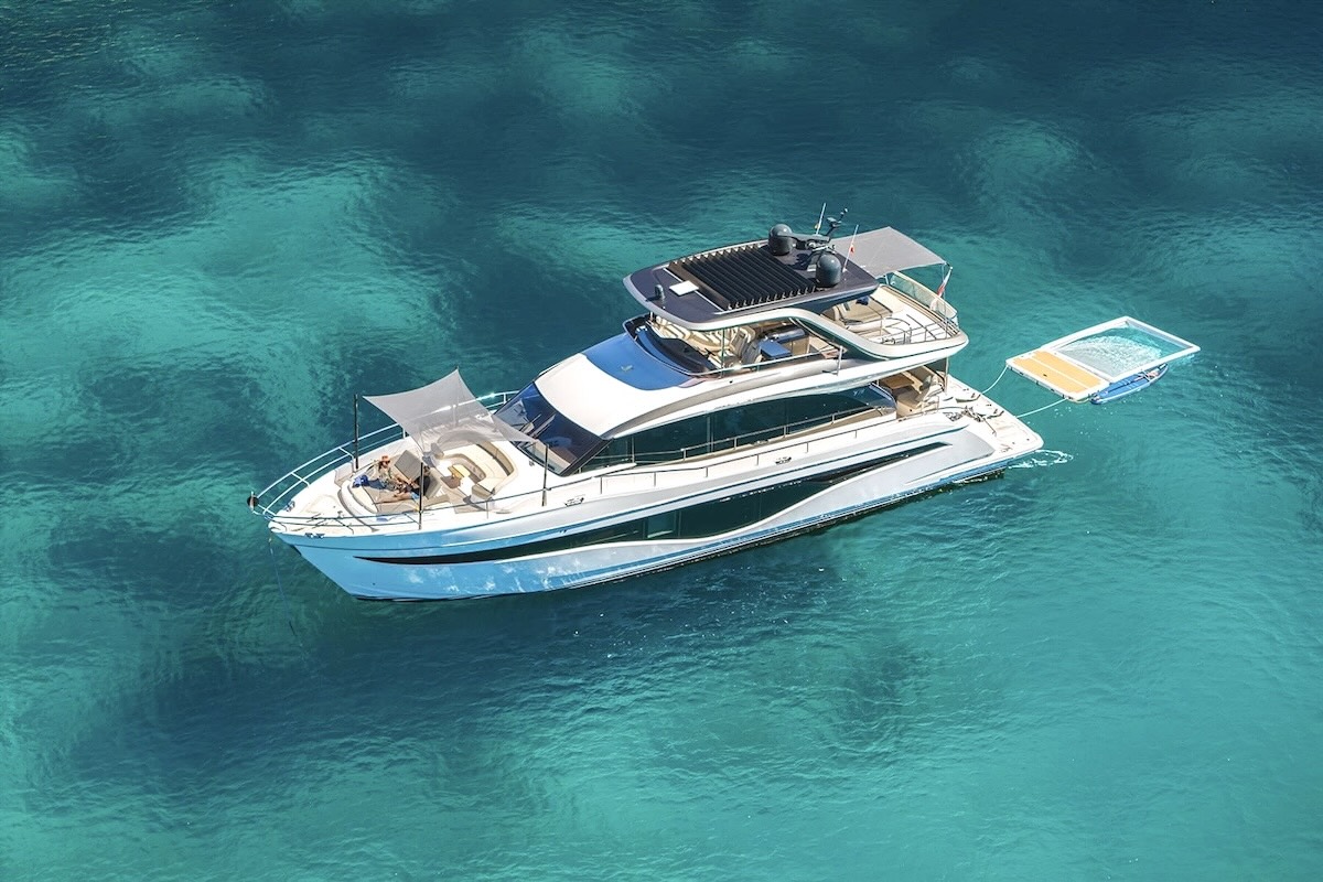 Princess Y72 for charter Prince of Peace FYS Mallorca Balearic Islands Ibiza motor yacht Palma