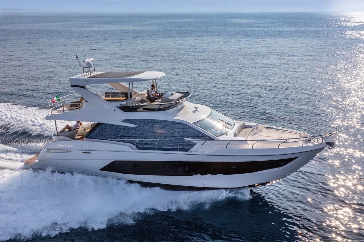 Absolute 62 Fly „Emilia II“ for charter Mallorca Ibiza Balearics FYS