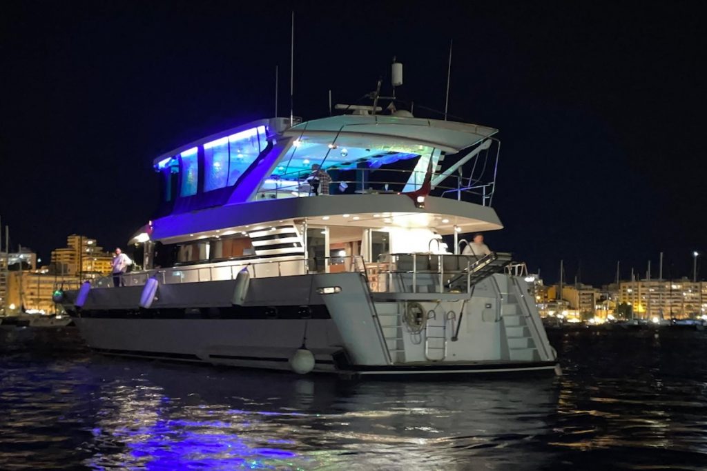 Lady Tatiana of London for charter Mallorca Ibiza Balearics FYS Mallorca