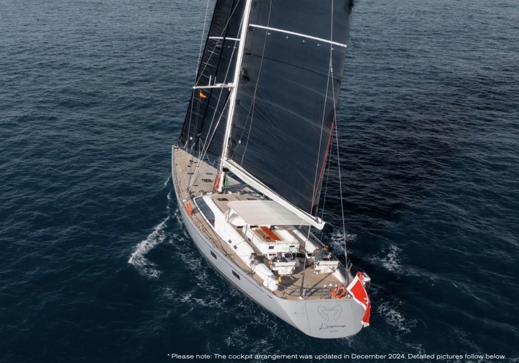 SWAN L´Hippocampe for charter Mallorca Ibiza Balearics FYS Mallorca
