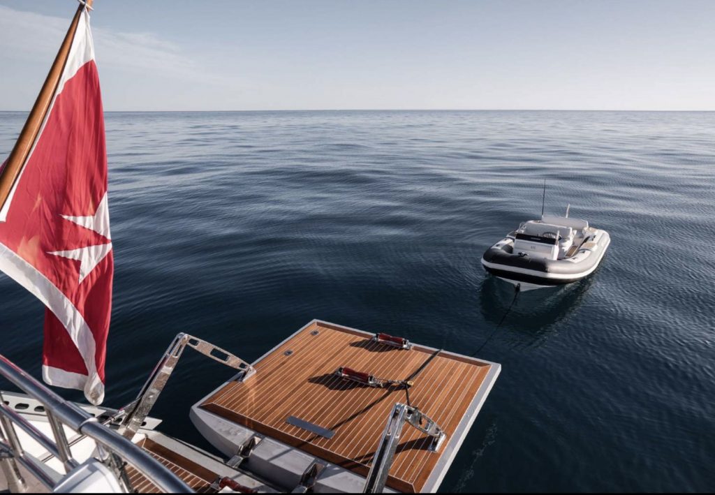 SWAN L´Hippocampe for charter Mallorca Ibiza Balearics FYS Mallorca