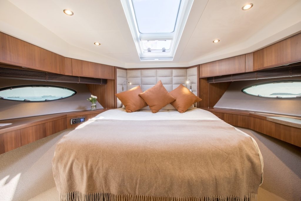 Princess 64 K4 charter Mallorca Princess 64 K4 charter Mallorca Ibiza Balearic Islands FYS Mallorca motor yacht 4 cabins waterski flybridge bbq
