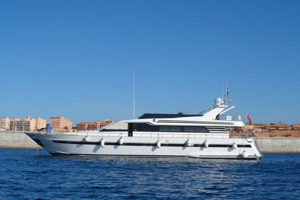 Lady Tatiana of London for charter Mallorca Ibiza Balearics FYS Mallorca