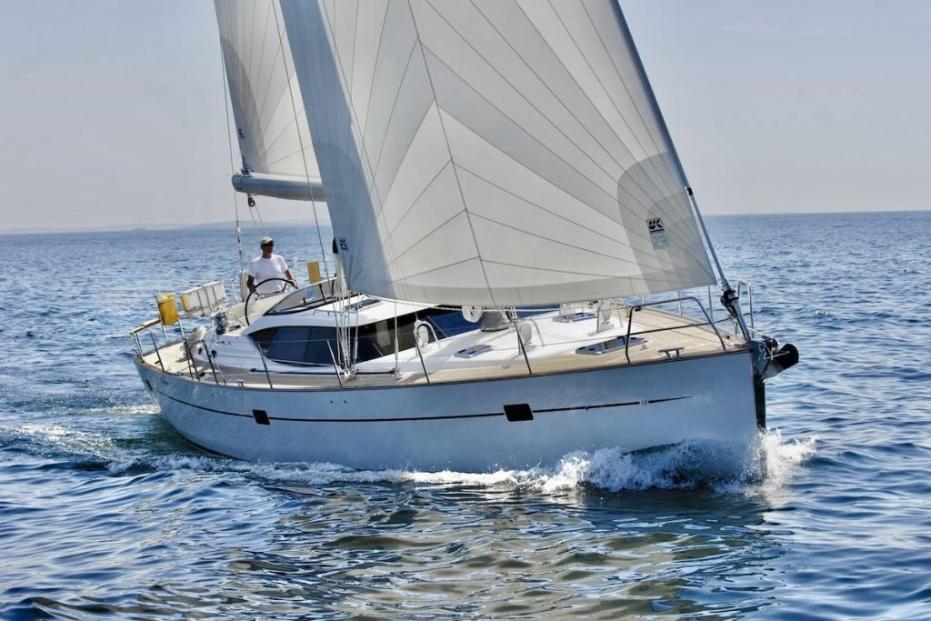 Najad 570 cc Gulliver sailing yacht for sale FYS Mallorca bluewater cruiser