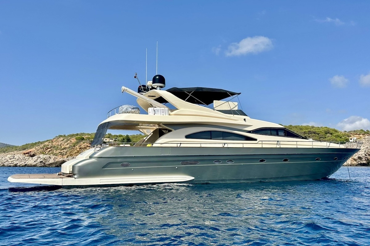 Astondoa 80 Mazu for charter motor yacht, Ibiza, 12 guests, wakeboard, fys Mallorca, AC
