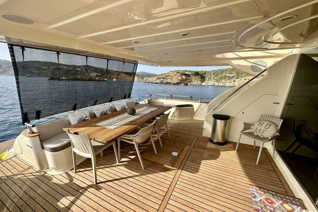 Astondoa 80 Mazu for charter motor yacht, Ibiza, 12 guests, wakeboard, fys Mallorca, AC